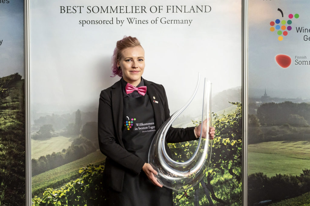 Sommelier Kirsi Seppänen