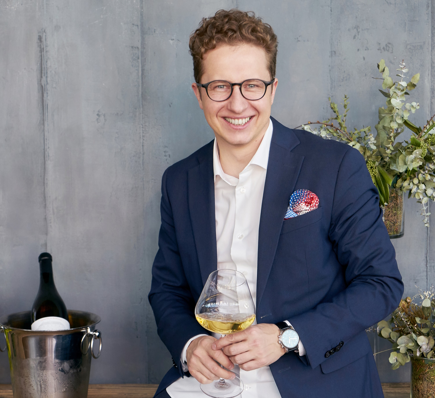 Sommelier Dmitrii Frolov