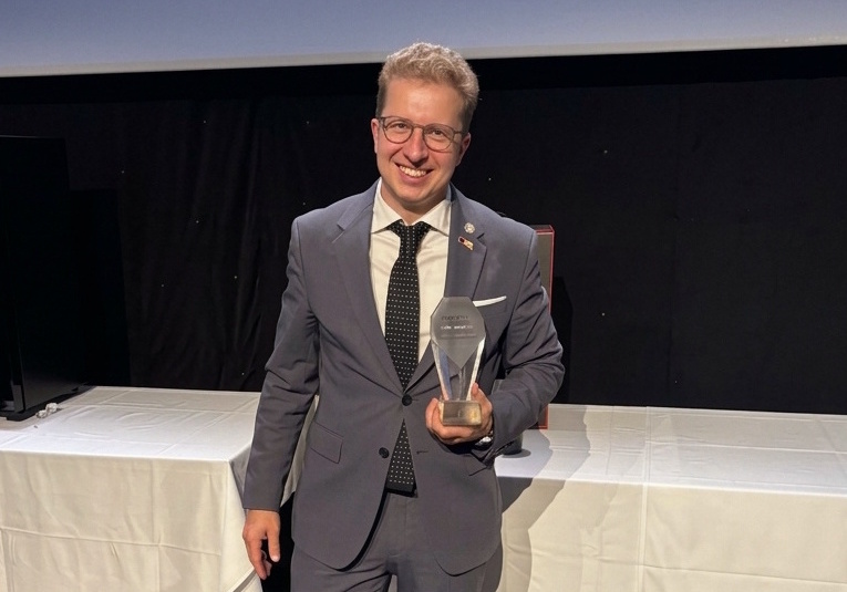 Sommelier Dmitrii Frolov, Best Sommelier of The Nordics 2026 -kilpailussa toisella sijalla.